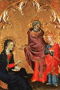 Simone Martini Christ Discovered in the Temple Norge oil painting reproduction